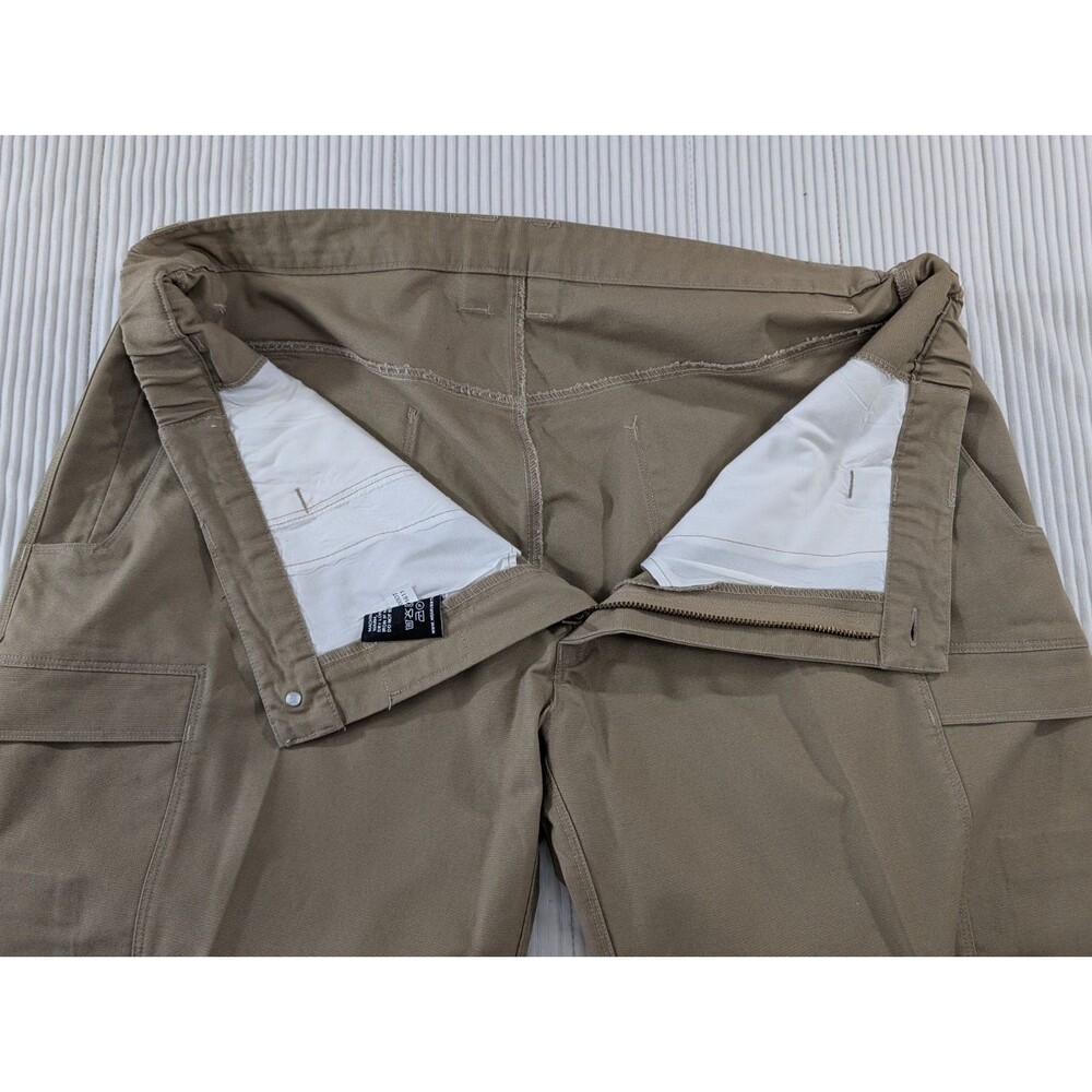 Vertx Cargo Pants 42x30 Tan Canvas Workwear Pockets Tactical Heavy Duty Utility - Picture 8 of 14